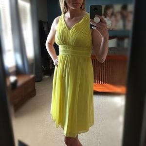Yellow Donna Morgan dress